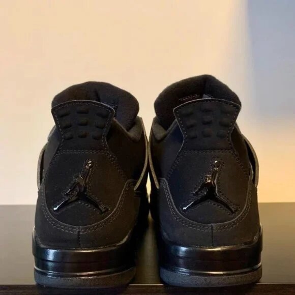 AJ4 Jordan Black cat basketball shoes for men main image 5